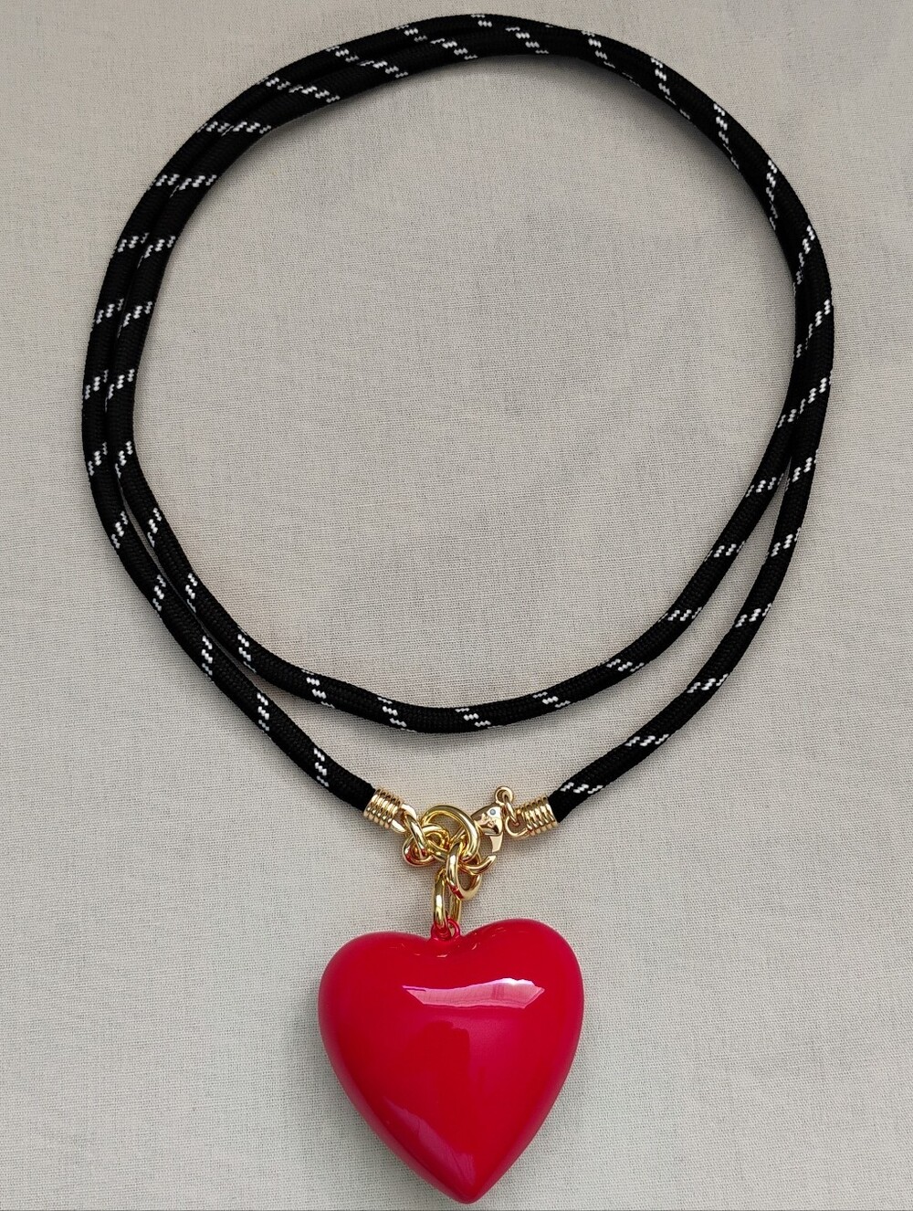 Roxanne Assoulin The Long Happy Cord Charm Necklace